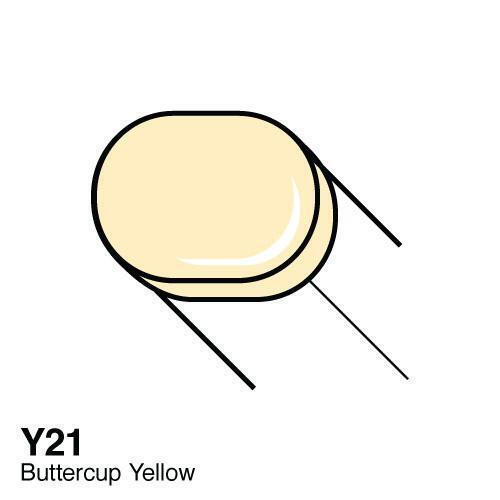 Copic Sketch Marker Kalem Y21 Buttercup Yellow - 4