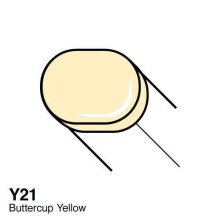 Copic Sketch Marker Kalem Y21 Buttercup Yellow - Copic (1)