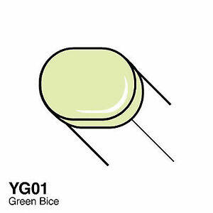 Copic Sketch Marker Kalem YG01 Green Bice - 2