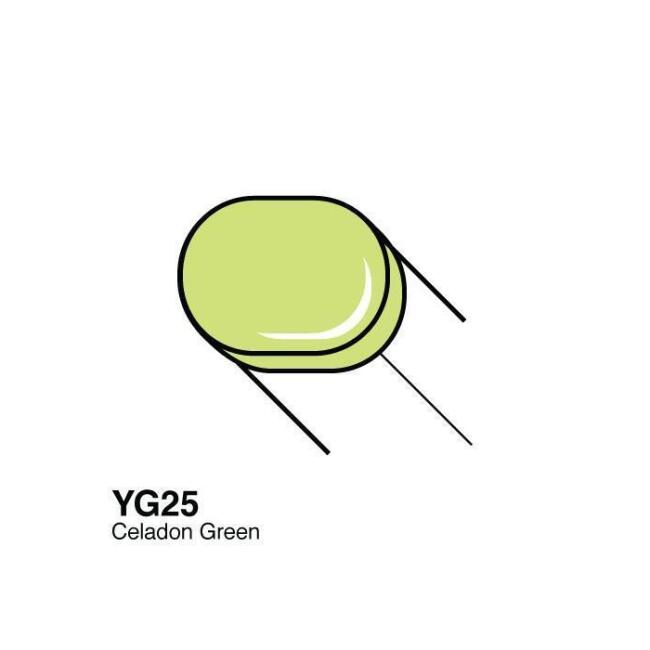 Copic Sketch Marker Kalem YG25 Celadon Green - 1