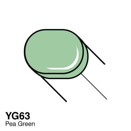 Copic Sketch Marker Kalem YG63 Pea Green - 2