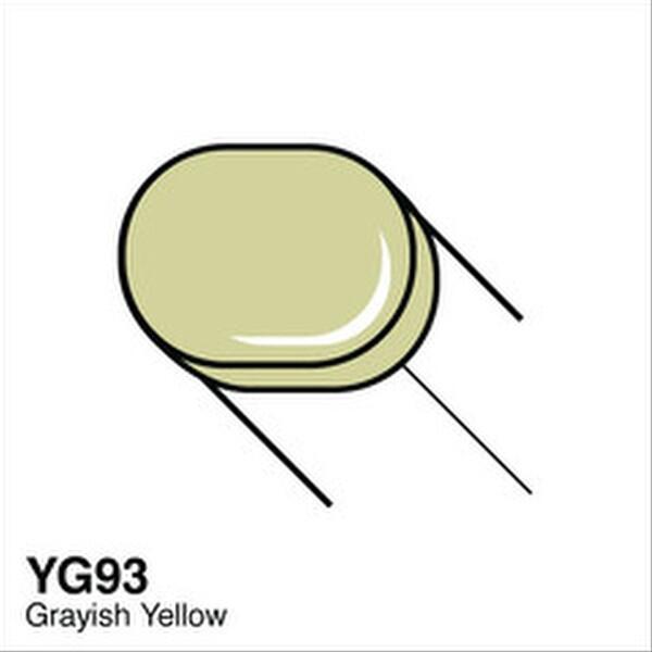 Copic Sketch Marker Kalem YG93 Grayish Yellow - 2