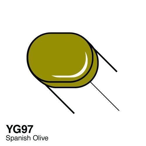 Copic Sketch Marker Kalem YG97 Spanish Olive - 2