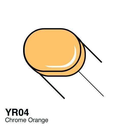 Copic Sketch Marker Kalem YR04 Chrome Orange - 2