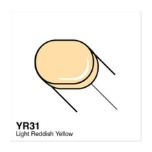 Copic Sketch Marker Kalem YR31 Light Reddish Yellow - Copic