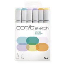 Copic Sketch Pale Pastels Set 6’lı - Copic