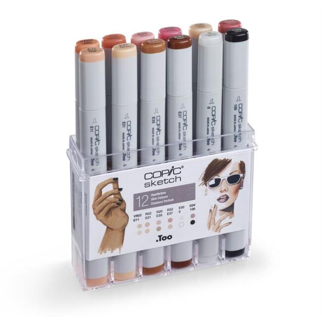 Copic Sketch Set 12li N:21075705 Skın- Ten Renklerı - 1