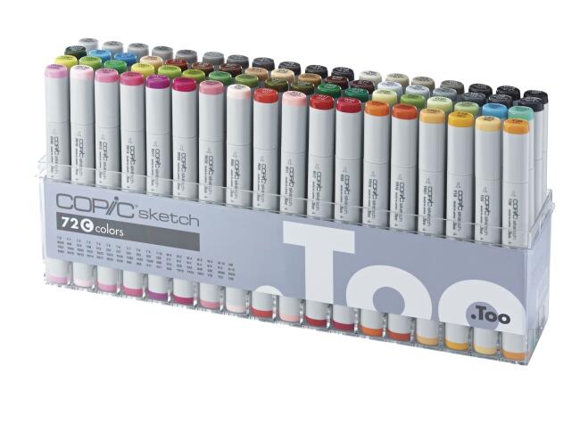 Copic Sketch Marker Kalem Seti 72’li Seri A - 6