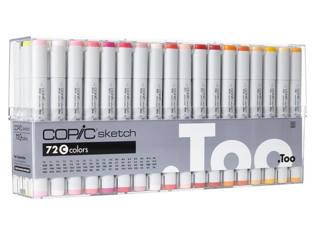 Copic Sketch Marker Kalem Seti 72’li Seri A - 4