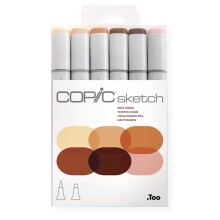 Copic Sketch Skin Tones Set 6’lı - Copic