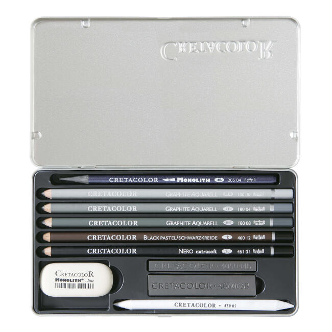 Cretacolor Artino Graphite Çizim Seti 10’lu 40021 - 2