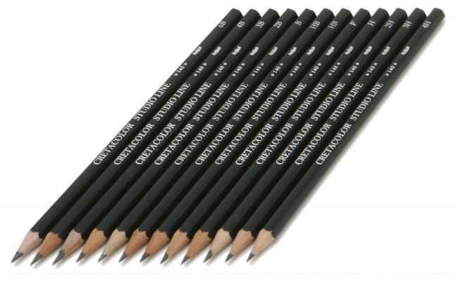 Cretacolor Artist Studio Line Graphite Pencils B - 2