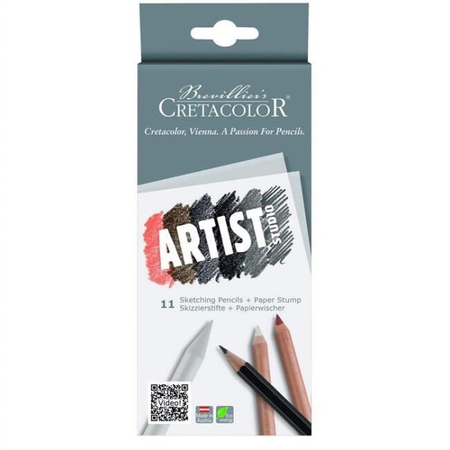 Cretacolor Artist Studio Sketching Pencils 11 Parça - 1