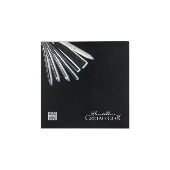 Cretacolor Black Box Kömür ve Karakalem Çizim Seti 20’li 46040 - 1