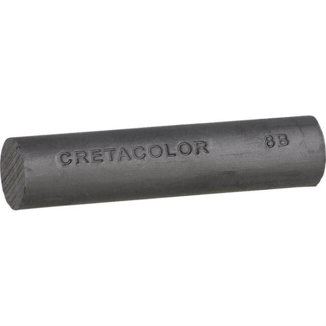 Cretacolor Chunky Graphite Kömür Çubuk 18x80 mm 8B - 1