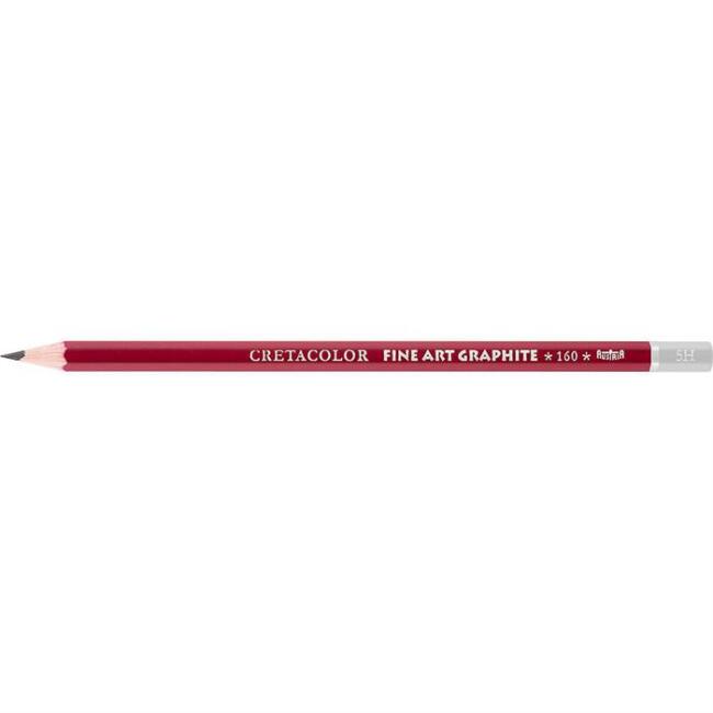 Cretacolor Fine Art Graphite Seri 160 Dereceli Kurşun Kalem 5H - 1