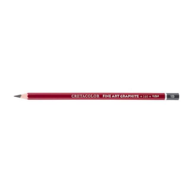 Cretacolor Fine Art Graphite Seri 160 Dereceli Kurşun Kalem 9B - 1