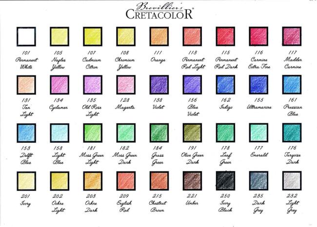 Cretacolor Karmina Kuru Boya Seti 36’lı - 2