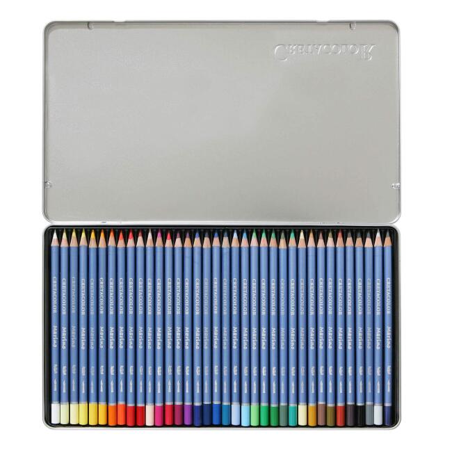 Cretacolor Marino Aquarelle Pencils 36 Renk - 2
