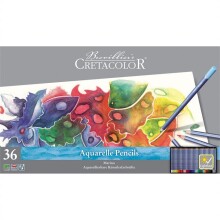 Cretacolor Marino Aquarelle Pencils 36 Renk - Cretacolor