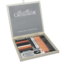 Cretacolor Passion Box Karakalem ve Çizim Seti 25’li 40063 - 3