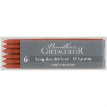 Cretacolor Portmin Uç Sanguine Dry 5,6 mm 6’lı - Cretacolor