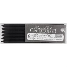 Cretacolor Portmin Yedek Uç Graphıte Fuzen Çubuk 5.6 mm Soft - CRETACOLOR