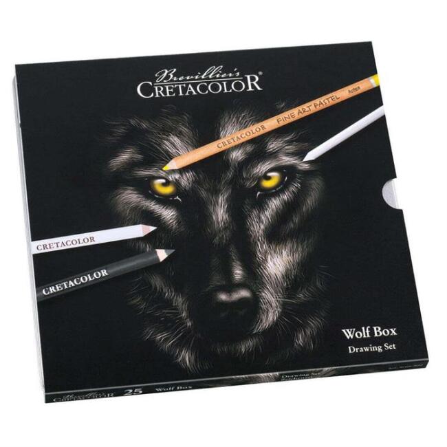 Cretacolor Wolf Box Drawing 25’li Set - 1