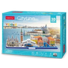 Cubic Fun 3D Puzzle City Line - Venedik - İtalya N:Mc269H - CUBIC FUN PUZZLE (1)