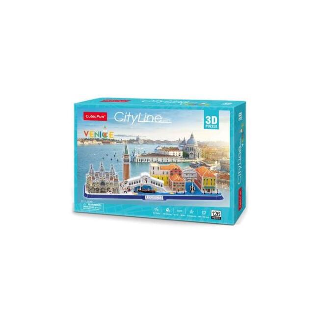 Cubic Fun 3D Puzzle City Line - Venedik - İtalya N:Mc269H - 1