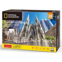 Cubic Fun 3D Puzzle National Geographic - Aziz Patrik Katedrali - Abd N:Ds0996H - CUBIC FUN PUZZLE (1)