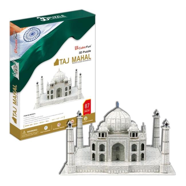 Cubic Fun 3D Puzzle Taj Mahal 87 Parça N:Mc081H - 1