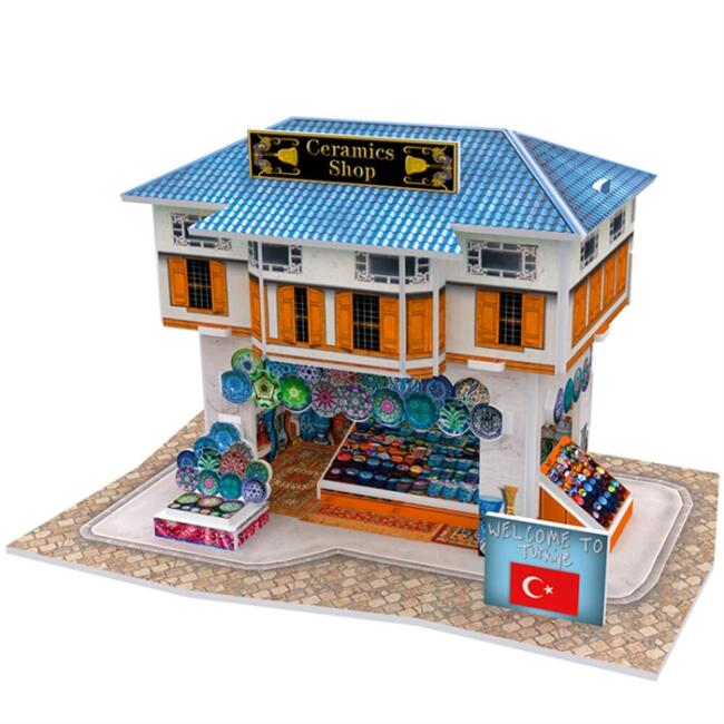 Cubic Fun 3D Puzzle Türk Seramik Mağazası N:W3111H - 1