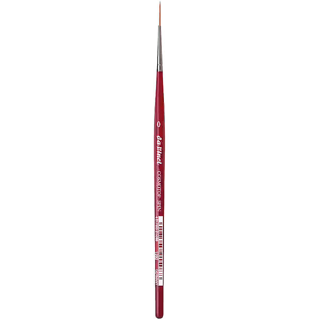 Da Vinci Seri 1280 Cosmotop Spin Kahverengi Sentetik Uzun Çizgi Fırça No:0 - 1