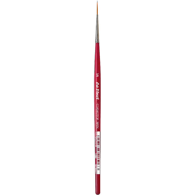 Da Vinci Seri 1280 Cosmotop Spin Kahverengi Sentetik Uzun Çizgi Fırça No:3/0 - 1