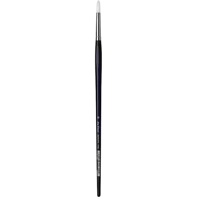 Da Vinci Seri 7705 Sert Sentetik Kıl Beyaz Fırça No:10 - 1