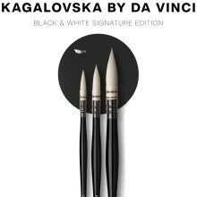 Da Vinci Water Colour Brush Edition Kagalovska Fırça Seti - Da Vinci (1)