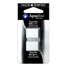 Daler Rowney Aquafine Tablet Sulu Boya Titanium White / Chinese White - 1