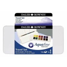 Daler Rowney Aquafine Travel 12’li Set - Daler Rowney