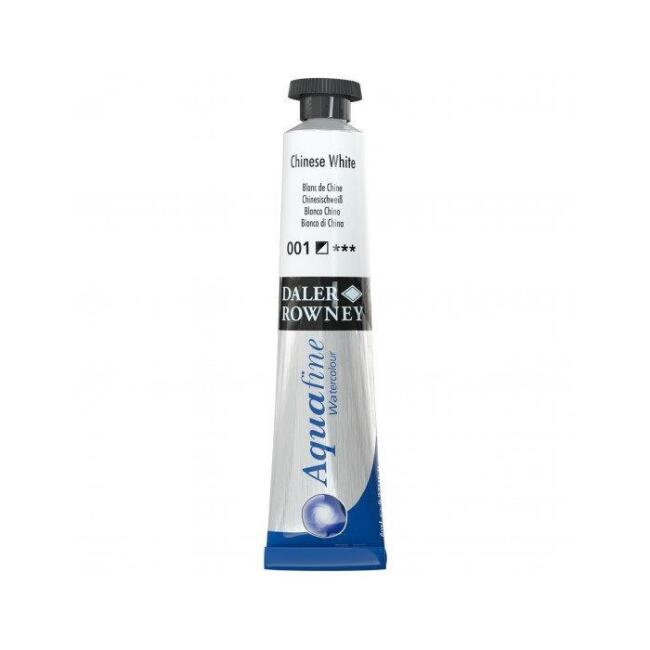 Daler Rowney Aquafine Tüp Sulu Boya 8 ml Chinese White 1 - 1
