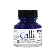 Daler Rowney Calli Kaligrafi Mürekkebi 29.5 ml Blue 11 - Daler Rowney