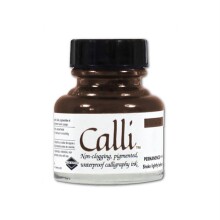 Daler Rowney Calli Kaligrafi Mürekkebi 29.5 ml Brown 12 - Daler Rowney