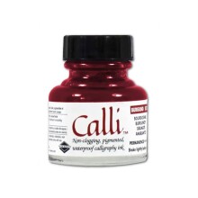 Daler Rowney Calli Kaligrafi Mürekkebi 29.5 ml Burgundy 13 - Daler Rowney