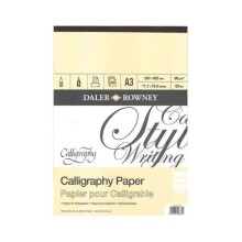 Daler Rowney Calligraphy Paper Blok A3 90 g 30 Yaprak - Daler Rowney