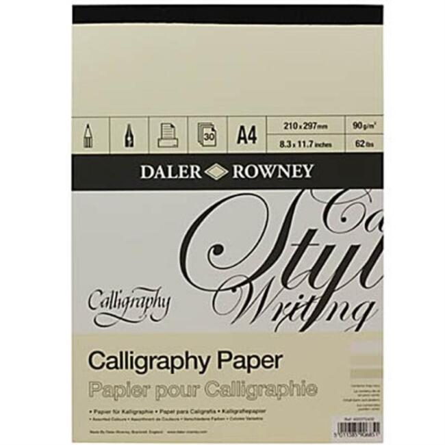Daler Rowney Calligraphy Paper Blok A4 90 g 30 Yaprak - 1