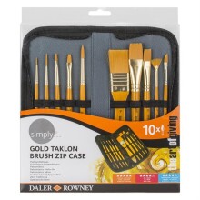 Daler Rowney Çantalı Fırça Set 10’lu - Daler Rowney