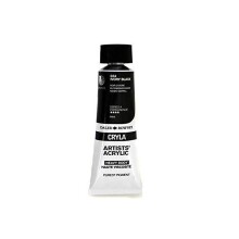 Daler Rowney Cryla Heavy Body Artists’ Akrilik Boya 75 ml Ivory Black 34 - Daler Rowney