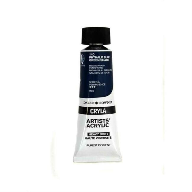 Daler Rowney Cryla Heavy Body Artists’ Akrilik Boya 75 ml Phthalo Blue Red Shade 139 - 1