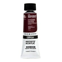 Daler Rowney Cryla Heavy Body Artists’ Akrilik Boya 75 ml Quinacridone Deep Purple 410 - Daler Rowney