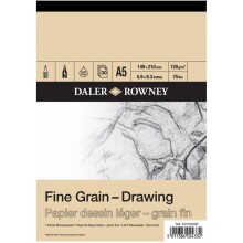 Daler Rowney Fine Grain Drawing A5 120 g 30 Yaprak - Daler Rowney